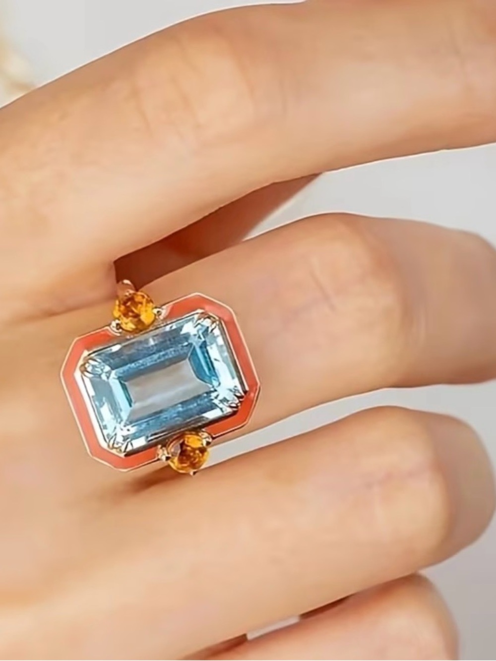 Pretty Costume Cocktail Ring